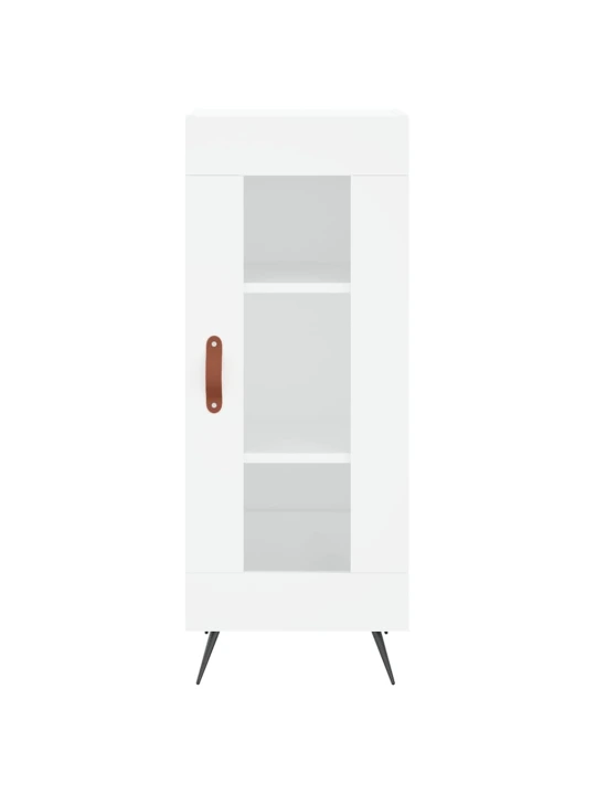 Skříň highboard bílá 34,5 x 34 x 180 cm kompozitní dřevo
