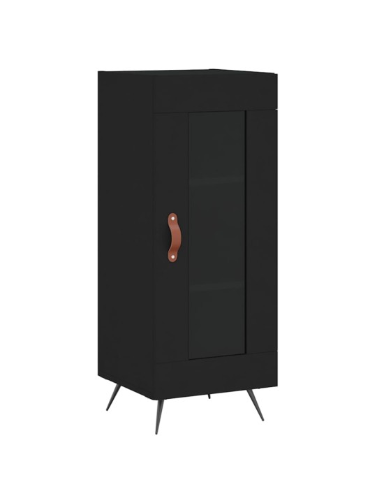 Skříň highboard černá 34,5 x 34 x 180 cm kompozitní dřevo