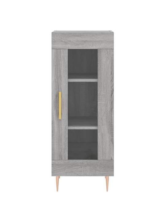Skříň highboard šedá sonoma 34,5 x 34 x 180 cm kompozitní dřevo