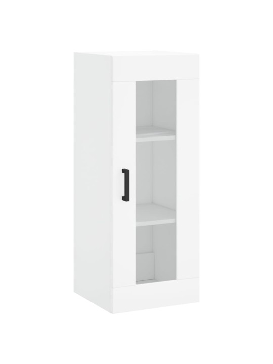 Skříň highboard bílá 34,5 x 34 x 180 cm kompozitní dřevo