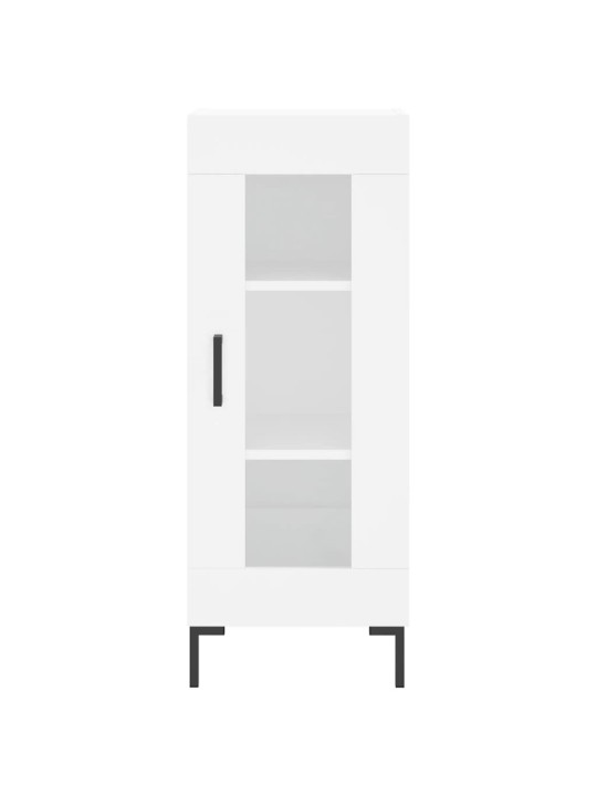 Skříň highboard bílá 34,5 x 34 x 180 cm kompozitní dřevo