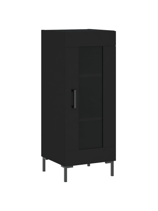 Skříň highboard černá 34,5 x 34 x 180 cm kompozitní dřevo