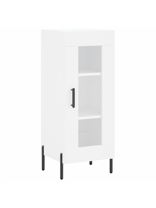 Skříň highboard bílá 34,5 x 34 x 180 cm kompozitní dřevo