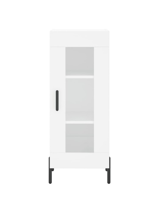 Skříň highboard bílá 34,5 x 34 x 180 cm kompozitní dřevo