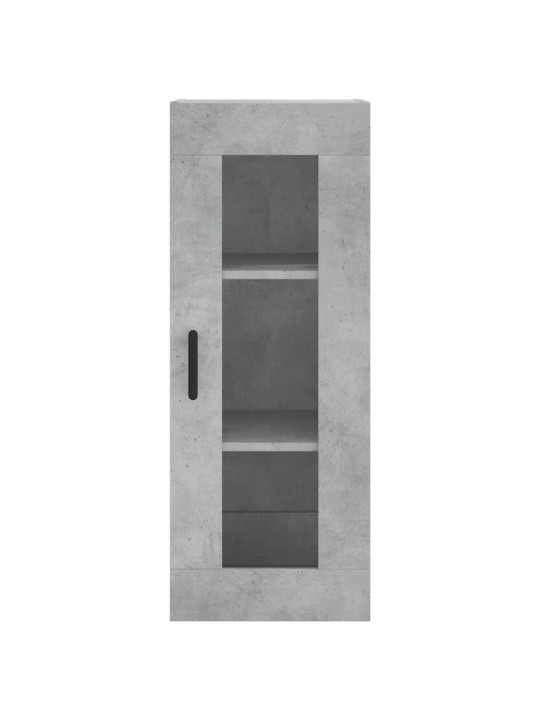 Skříň highboard betonově šedá 34,5x34x180 cm kompozitní dřevo