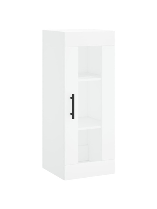 Skříň highboard bílá 34,5 x 34 x 180 cm kompozitní dřevo