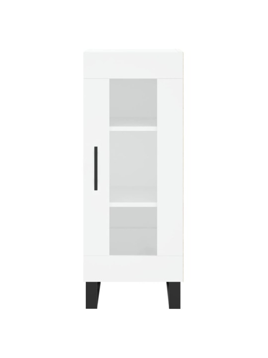 Skříň highboard bílá 34,5 x 34 x 180 cm kompozitní dřevo