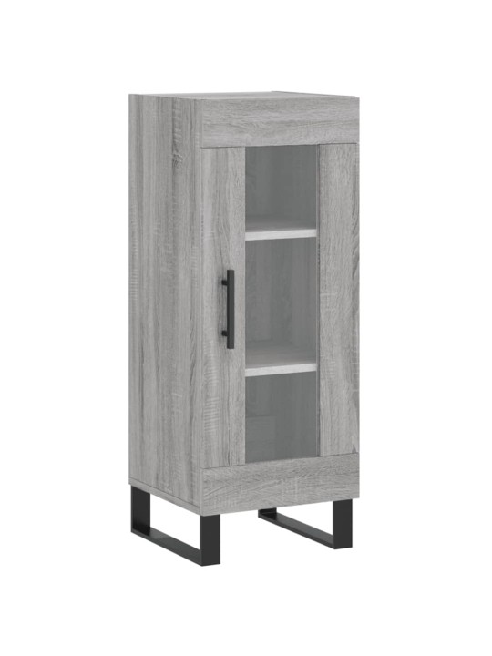 Skříň highboard šedá sonoma 34,5 x 34 x 180 cm kompozitní dřevo