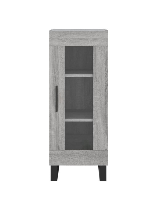Skříň highboard šedá sonoma 34,5 x 34 x 180 cm kompozitní dřevo