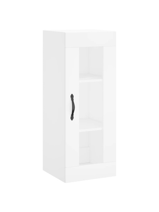 Skříň highboard bílá 34,5 x 34 x 180 cm kompozitní dřevo