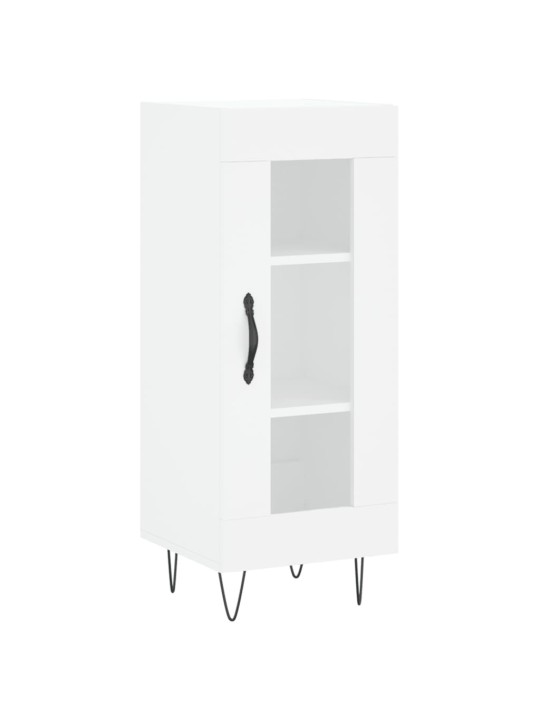 Skříň highboard bílá 34,5 x 34 x 180 cm kompozitní dřevo