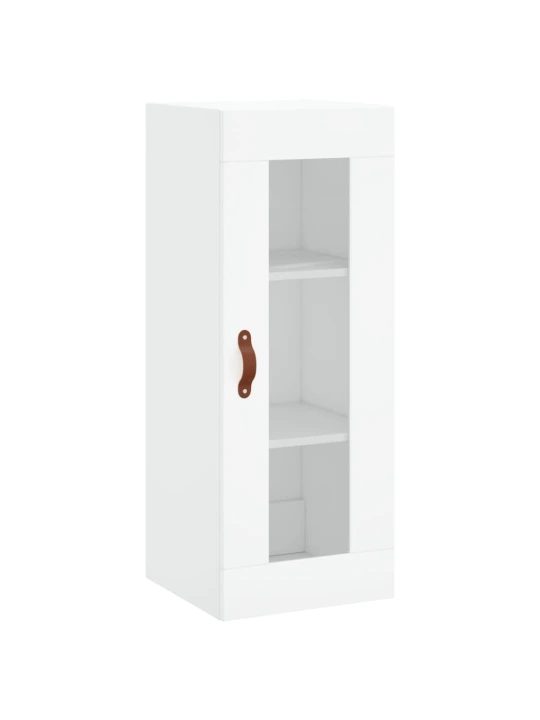 Skříň highboard bílá 34,5 x 34 x 180 cm kompozitní dřevo