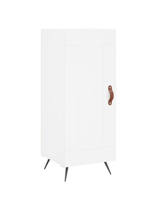 Skříň highboard bílá 34,5 x 34 x 180 cm kompozitní dřevo
