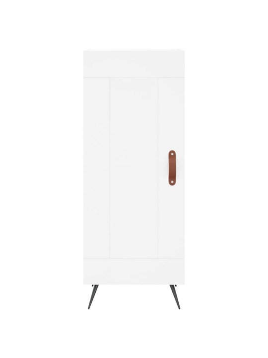 Skříň highboard bílá 34,5 x 34 x 180 cm kompozitní dřevo