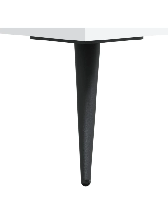 Skříň highboard bílá 34,5 x 34 x 180 cm kompozitní dřevo
