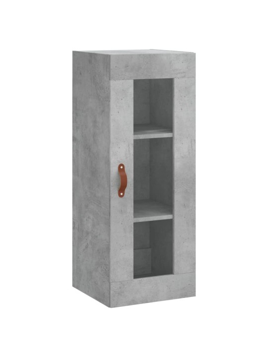 Skříň highboard betonově šedá 34,5x34x180 cm kompozitní dřevo