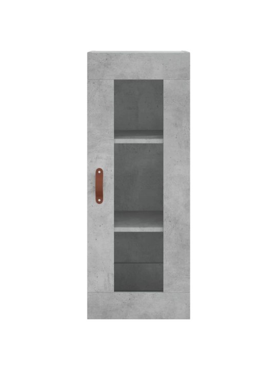 Skříň highboard betonově šedá 34,5x34x180 cm kompozitní dřevo