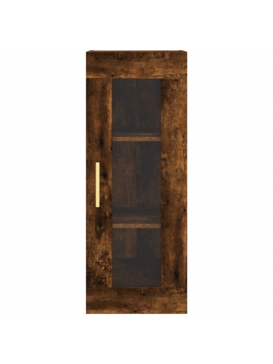 Skříň highboard kouřový dub 34,5 x 34 x 180 cm kompozitní dřevo