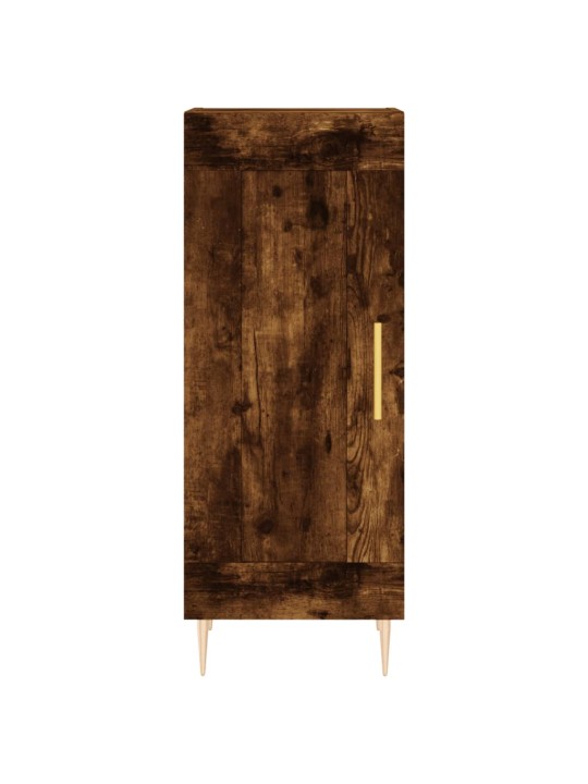 Skříň highboard kouřový dub 34,5 x 34 x 180 cm kompozitní dřevo