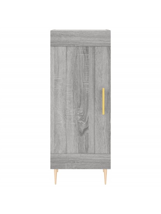Skříň highboard šedá sonoma 34,5 x 34 x 180 cm kompozitní dřevo