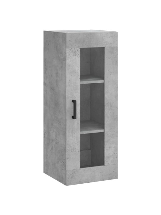 Skříň highboard betonově šedá 34,5x34x180 cm kompozitní dřevo
