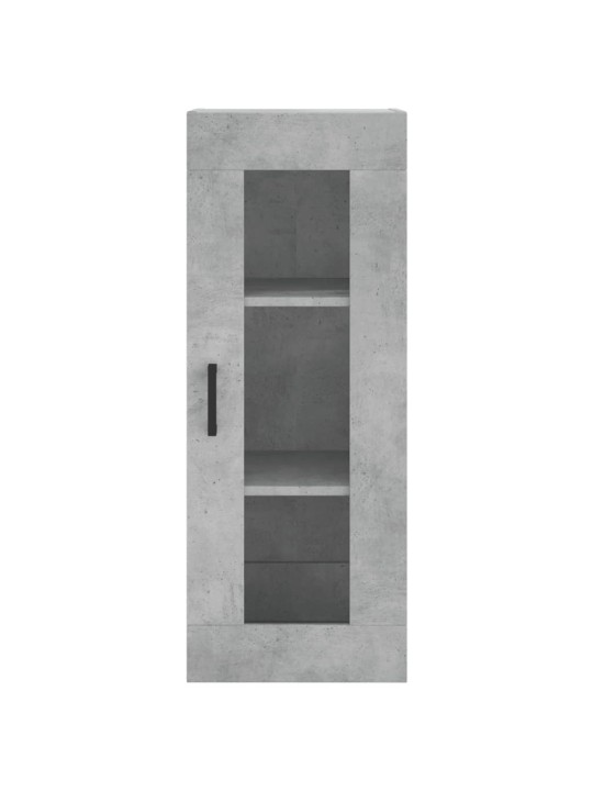 Skříň highboard betonově šedá 34,5x34x180 cm kompozitní dřevo
