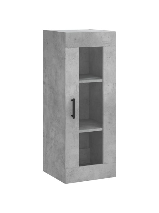 Skříň highboard betonově šedá 34,5x34x180 cm kompozitní dřevo
