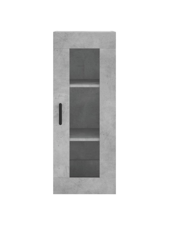 Skříň highboard betonově šedá 34,5x34x180 cm kompozitní dřevo