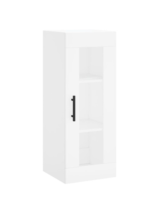 Skříň highboard bílá 34,5 x 34 x 180 cm kompozitní dřevo