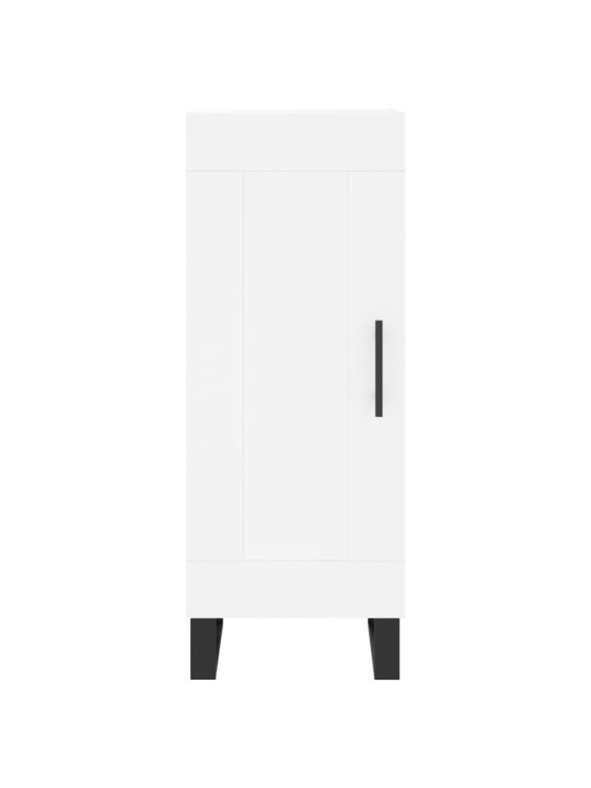 Skříň highboard bílá 34,5 x 34 x 180 cm kompozitní dřevo