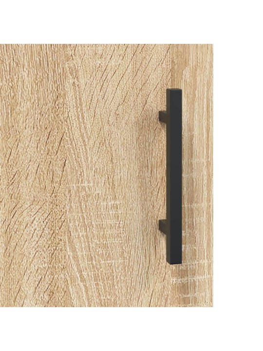 Skříň highboard dub sonoma 69,5 x 34 x 180 cm kompozitní dřevo