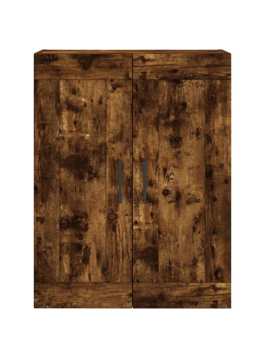 Skříň highboard kouřový dub 69,5 x 34 x 180 cm kompozitní dřevo