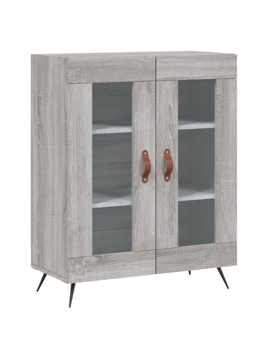 Skříň highboard šedá sonoma 69,5 x 34 x 180 cm kompozitní dřevo