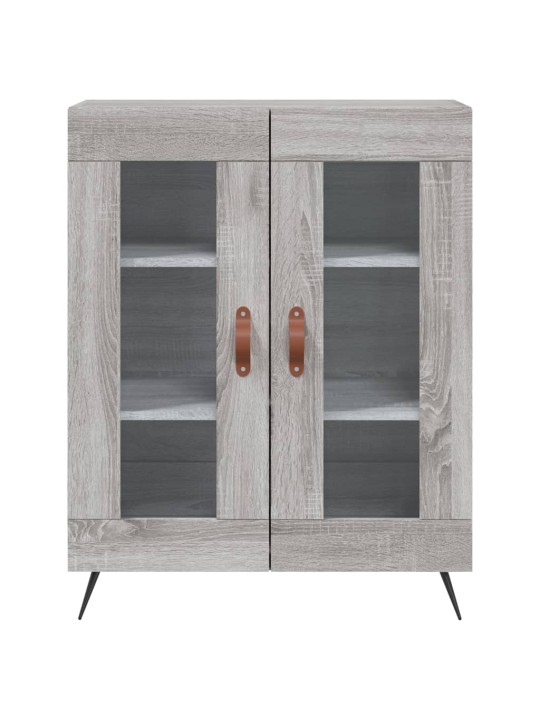 Skříň highboard šedá sonoma 69,5 x 34 x 180 cm kompozitní dřevo
