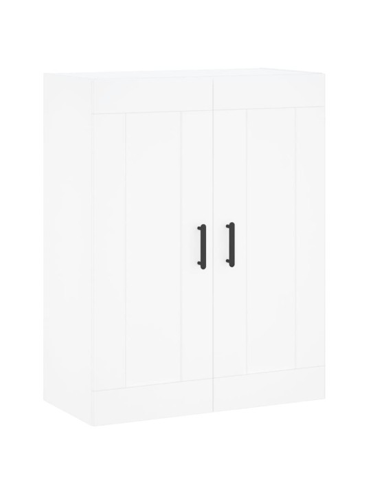 Skříň highboard bílá 69,5 x 34 x 180 cm kompozitní dřevo