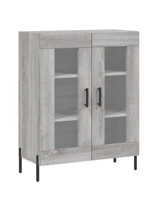 Skříň highboard šedá sonoma 69,5 x 34 x 180 cm kompozitní dřevo