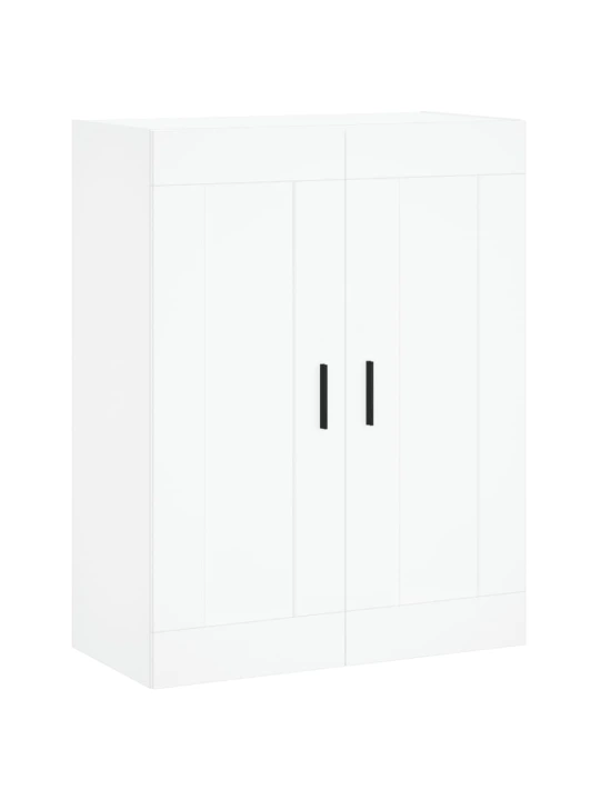 Skříň highboard bílá 69,5 x 34 x 180 cm kompozitní dřevo