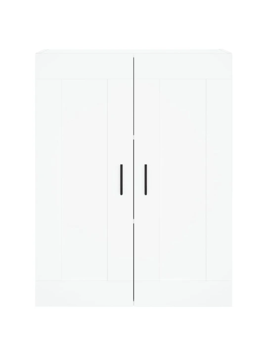 Skříň highboard bílá 69,5 x 34 x 180 cm kompozitní dřevo
