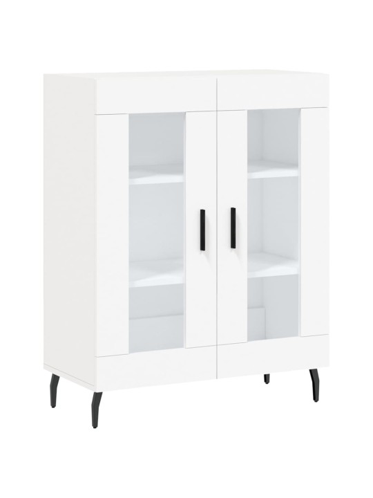 Skříň highboard bílá 69,5 x 34 x 180 cm kompozitní dřevo