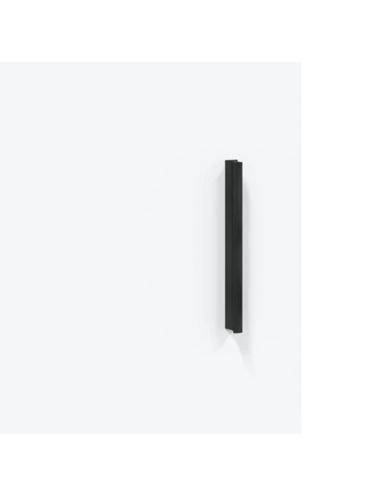 Skříň highboard bílá 69,5 x 34 x 180 cm kompozitní dřevo
