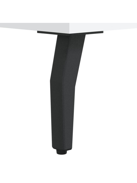 Skříň highboard bílá 69,5 x 34 x 180 cm kompozitní dřevo