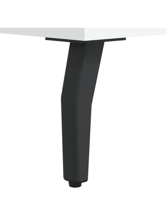 Skříň highboard bílá 69,5 x 34 x 180 cm kompozitní dřevo