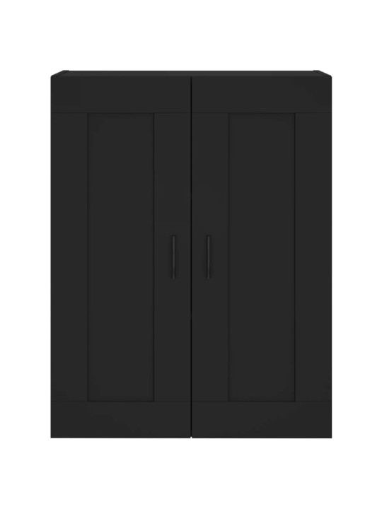 Skříň highboard černá 69,5 x 34 x 180 cm kompozitní dřevo
