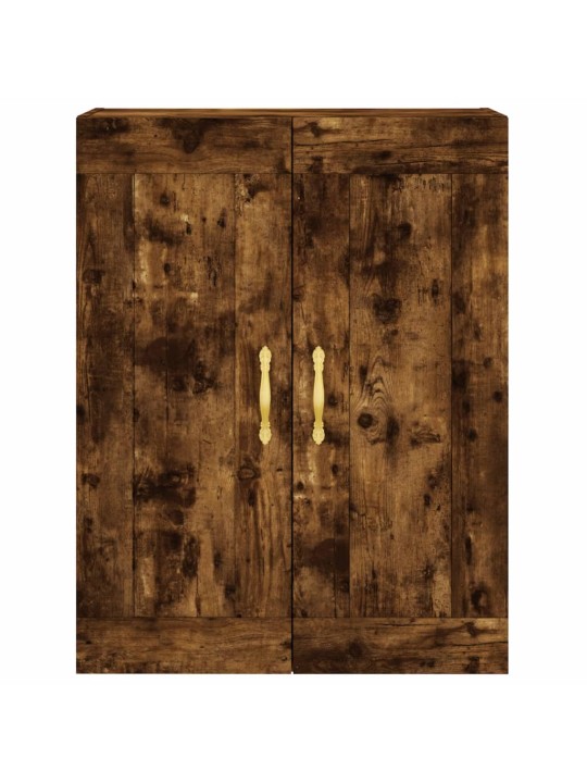 Skříň highboard kouřový dub 69,5 x 34 x 180 cm kompozitní dřevo