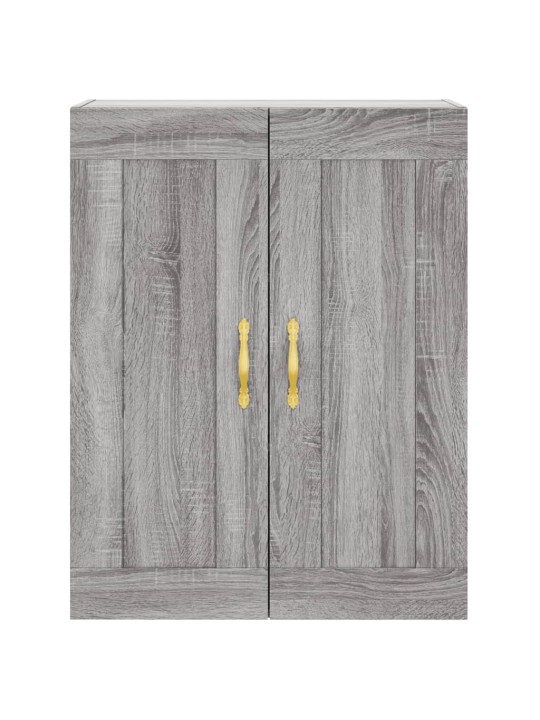 Skříň highboard šedá sonoma 69,5 x 34 x 180 cm kompozitní dřevo