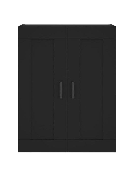 Skříň highboard černá 69,5 x 34 x 180 cm kompozitní dřevo