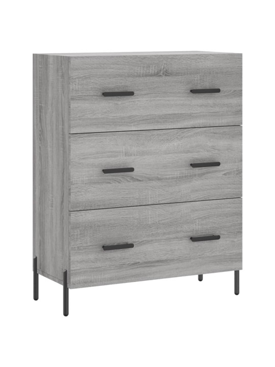 Skříň highboard šedá sonoma 69,5 x 34 x 180 cm kompozitní dřevo