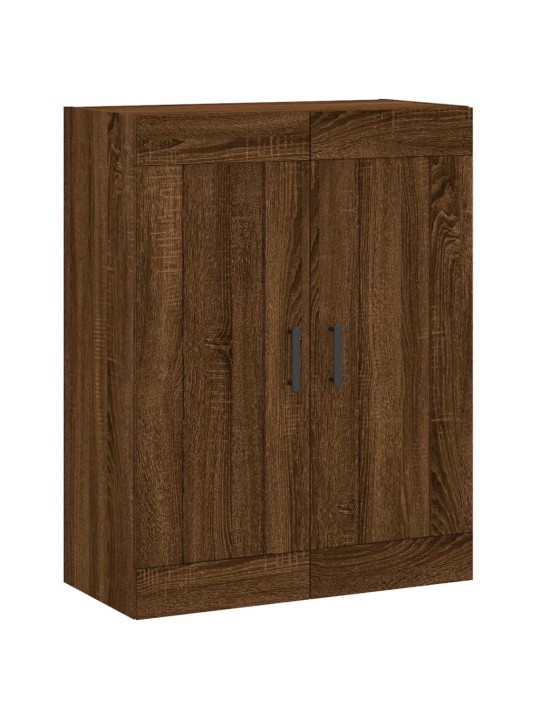 Skříň highboard hnědý dub 69,5 x 34 x 180 cm kompozitní dřevo