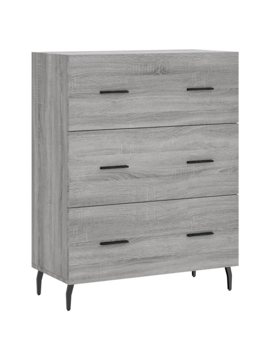 Skříň highboard šedá sonoma 69,5 x 34 x 180 cm kompozitní dřevo