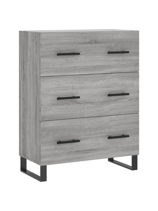 Skříň highboard šedá sonoma 69,5 x 34 x 180 cm kompozitní dřevo